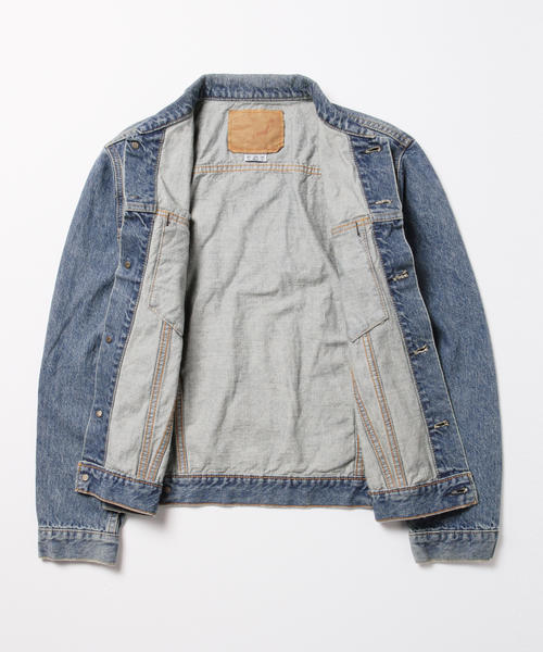 orSlow（オアスロウ）の「orslow×BEAMS / 別注 ダメージ デニムジャケット （デニムジャケット・メンズ・インディゴブルー・M(2)/S(1)/L(3)）」の4枚目の写真