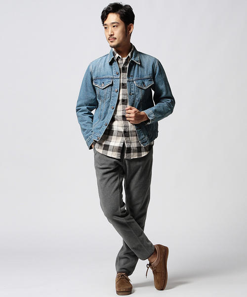 orSlow（オアスロウ）の「orslow×BEAMS / 別注 ダメージ デニムジャケット （デニムジャケット・メンズ・インディゴブルー・M(2)/S(1)/L(3)）」の6枚目の写真