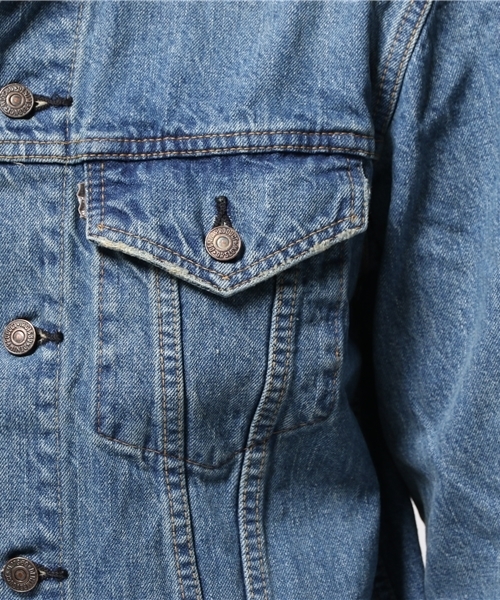 orSlow（オアスロウ）の「orslow×BEAMS / 別注 ダメージ デニムジャケット （デニムジャケット・メンズ・インディゴブルー・M(2)/S(1)/L(3)）」の8枚目の写真