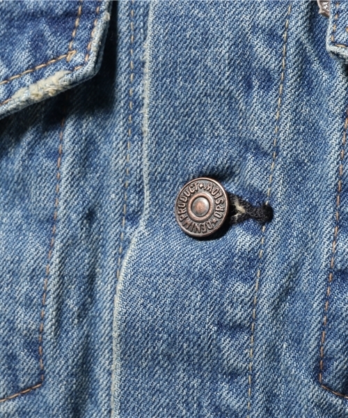 orSlow（オアスロウ）の「orslow×BEAMS / 別注 ダメージ デニムジャケット （デニムジャケット・メンズ・インディゴブルー・M(2)/S(1)/L(3)）」の9枚目の写真