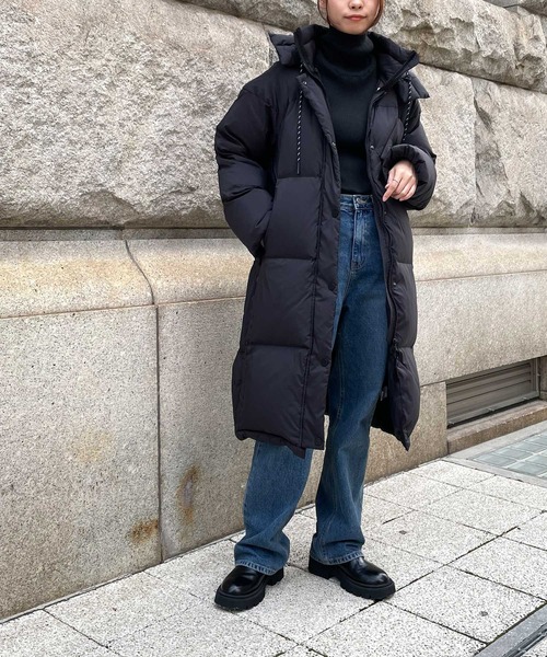 CANAL JEAN（キャナルジーン）の「RCW BLUE LABEL フードダウンコート