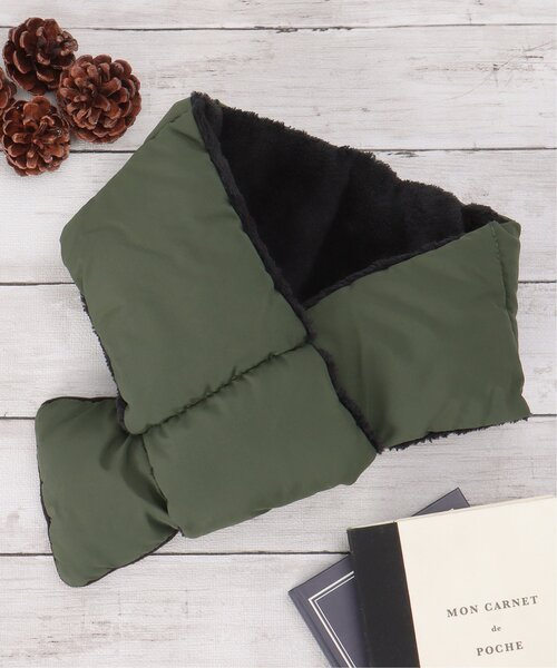 ikka（イッカ）の「中綿マフラー（マフラー・メンズ・オリーブ/ネイビー/ブラック・FREE）」の15枚目の写真