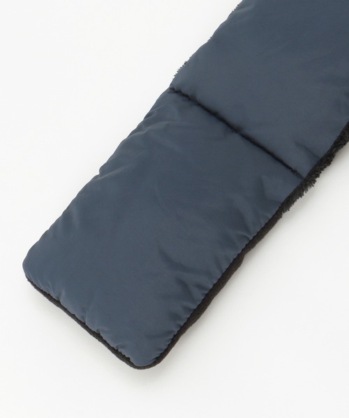 ikka（イッカ）の「中綿マフラー（マフラー・メンズ・オリーブ/ネイビー/ブラック・FREE）」の7枚目の写真