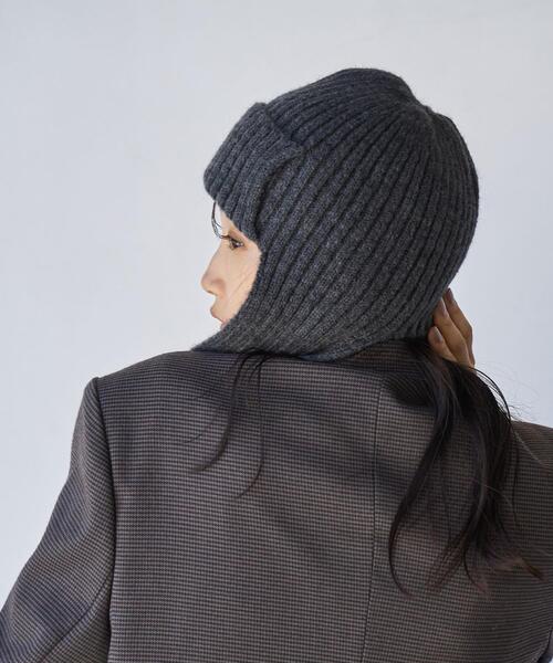 coen(コーエン)の「ニットイヤーワッチ(ニットキャップ/ビーニー・レディース・ダークグレー/ブラウン・FREE)」の5枚目の写真