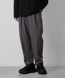 ATTACHMENT | CO ストレッチ タイプライター テーパード フィット トラウザーズ / CO STRETCH TYPEWRITER TAPERED FIT TROUSERS(スラックス)