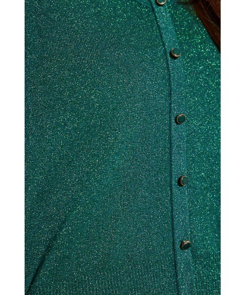 rienda（リエンダ）の「ディープタックショルダーVネックニットトップス（ニット/セーター・レディース・グリーン/ブラック/シルバー/グレイッシュベージュ/ベージュ・FREE）」の8枚目の写真