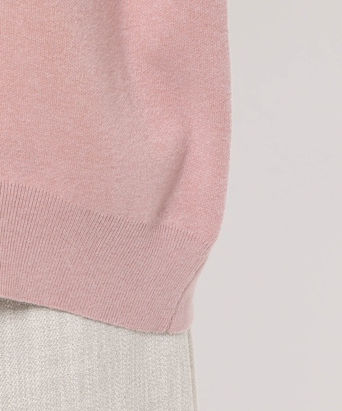 mysty woman（ミスティウーマン）の「ジャカードロゴニット　983426（ニット/セーター・レディース・ブルー/モカ/ピンク・FREE）」の14枚目の写真