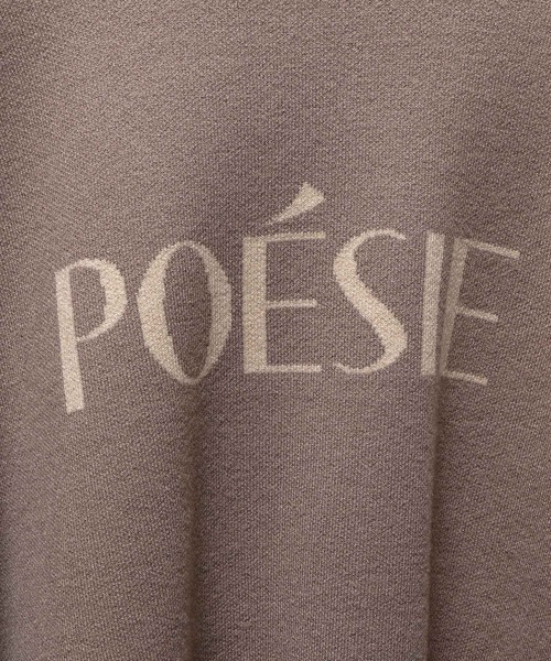 mysty woman（ミスティウーマン）の「ジャカードロゴニット　983426（ニット/セーター・レディース・ブルー/モカ/ピンク・FREE）」の17枚目の写真