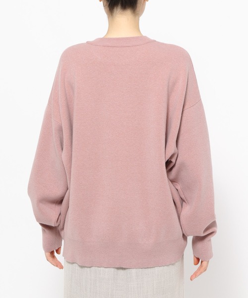 mysty woman（ミスティウーマン）の「ジャカードロゴニット　983426（ニット/セーター・レディース・ブルー/モカ/ピンク・FREE）」の10枚目の写真