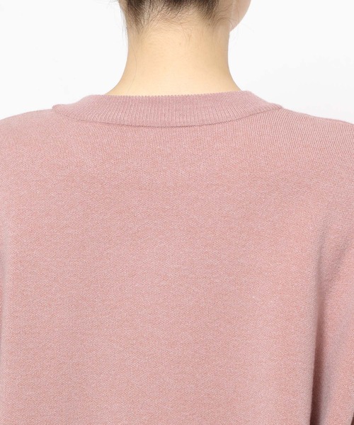 mysty woman（ミスティウーマン）の「ジャカードロゴニット　983426（ニット/セーター・レディース・ブルー/モカ/ピンク・FREE）」の11枚目の写真