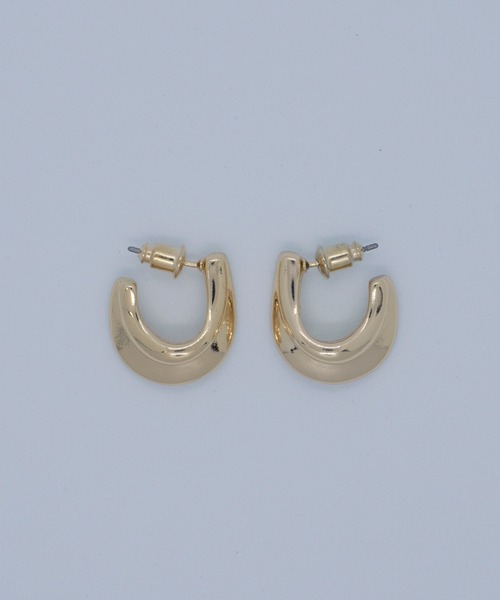 Nothing And Others(ナッシングアンドアザーズ)の「「Nothing And Others/ナッシングアンドアザーズ」Step line Pierce(ピアス(両耳用)・レディース・シルバー/ゴールド・FREE)」の2枚目の写真