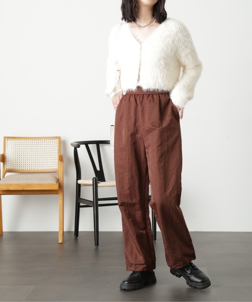 FREE'S MART（フリーズマート）の「◆[WEB限定］フェザーショート丈カーディガン（カーディガン/ボレロ・レディース・ブルー/ラベンダー/グリーン/ネイビー/オフホワイト・FREE）」の11枚目の写真