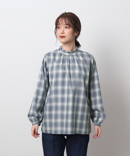 SHOO・LA・RUE（シューラルー）の「◇華奢見え フリルハイネック