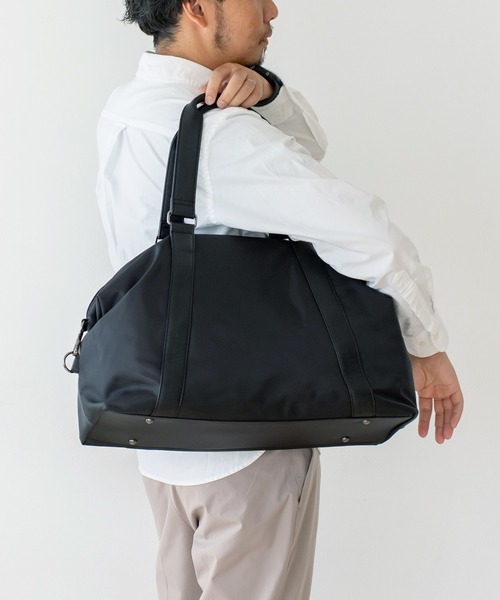 VitaFelice（ヴィータフェリーチェ）の「ナイロン2wayユニセックボストンバッグ（ボストンバッグ・レディース・ブラック/グレー/モカ・FREE）」の17枚目の写真