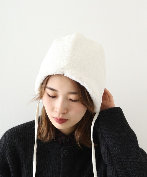 yori  サニーツイードリボンキャップ　ネイビー 25SS】UNISEX COOLキャップ ネイビー 071452802
