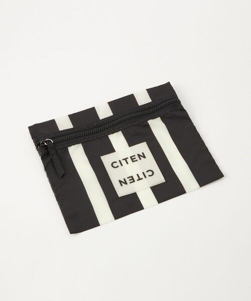 CITEN(シテン)の「<CITEN>フラット ポーチ ストライプ(その他雑貨・レディース・イエロー/オレンジ/ケリー/パープル/ブラック・FREE)」の19枚目の写真