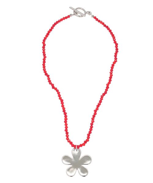 jouetie（ジュエティ）の「フラワートップビーズネックレス（ネックレス・レディース・シルバー/ゴールド・FREE）」の14枚目の写真