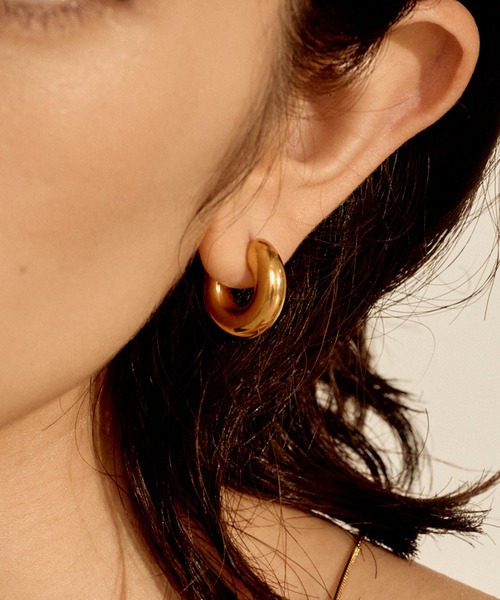 Hammered Hoop Pierce(S) - VIVIFY STORE