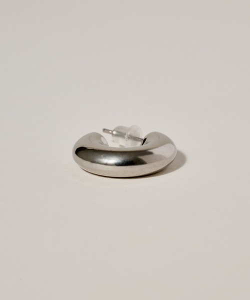 novice（ノーヴィス）の「【novice】Chunky Hoop Pierce［Stainless］（ピアス（両耳用）・レディース・ゴールド/シルバー・FREE）」の9枚目の写真