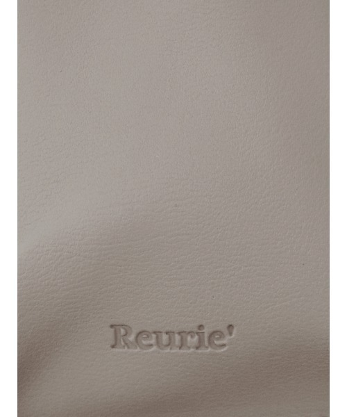 スマホショルダーバッグ / original phone shoulder bag フォンショルダー スマホケース スマホカバー ミニバッグ グレージュ ブラック（スマホグッズ）｜Reurie'（レウリィ）
