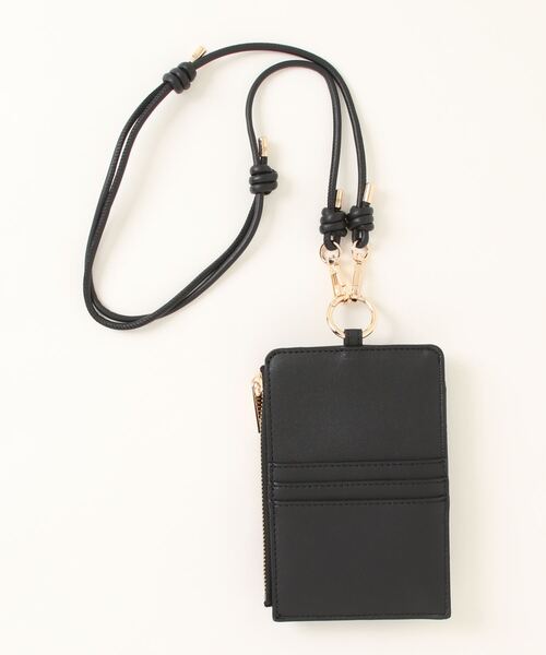 スマホショルダーバッグ / original phone shoulder bag フォンショルダー スマホケース スマホカバー ミニバッグ グレージュ ブラック（スマホグッズ）｜Reurie'（レウリィ）