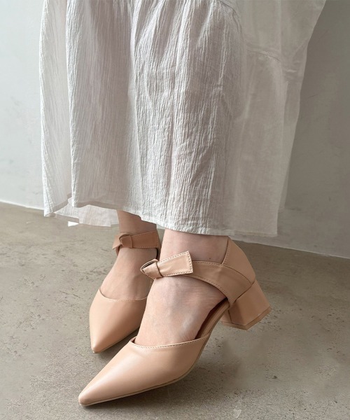 Miniministore(ミニミニストア)の「【新色追加】パンプス 痛くない リボンパンプスヒール(パンプス・レディース・ベージュ/アイボリー/ブラック・24.5cm/23.5cm/24.0cm/23.0cm/22.5cm/25.0cm)」の22枚目の写真