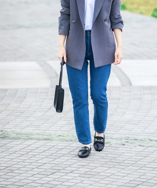 menue(メヌエ)の「新色追加【 極やわ 】 ローファー -晴雨兼用-(ローファー・レディース・アイボリー/グレイッシュベージュ/ブラック/ブラック系1/ダークブラウン・23.5cm/21.5cm/26.0cm/23.0cm/25.5cm/24.0cm/24.5cm/22.5cm/22.0cm/25.0cm)」の15枚目の写真