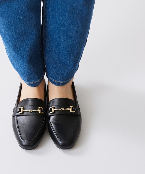 menue(メヌエ)の「新色追加【 極やわ 】 ローファー -晴雨兼用-(ローファー・レディース・アイボリー/グレイッシュベージュ/ブラック/ブラック系1/ダークブラウン・23.5cm/21.5cm/26.0cm/23.0cm/25.5cm/24.0cm/24.5cm/22.5cm/22.0cm/25.0cm)」の13枚目の写真