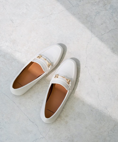 menue(メヌエ)の「新色追加【 極やわ 】 ローファー -晴雨兼用-(ローファー・レディース・アイボリー/グレイッシュベージュ/ブラック/ブラック系1/ダークブラウン・23.5cm/21.5cm/26.0cm/23.0cm/25.5cm/24.0cm/24.5cm/22.5cm/22.0cm/25.0cm)」の20枚目の写真