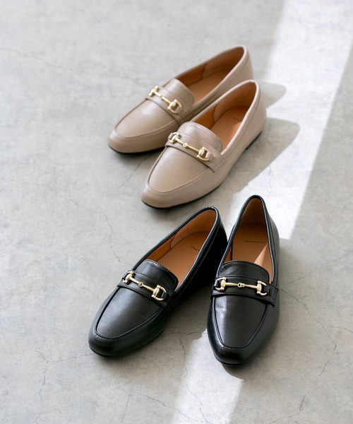 menue(メヌエ)の「新色追加【 極やわ 】 ローファー -晴雨兼用-(ローファー・レディース・アイボリー/グレイッシュベージュ/ブラック/ブラック系1/ダークブラウン・23.5cm/21.5cm/26.0cm/23.0cm/25.5cm/24.0cm/24.5cm/22.5cm/22.0cm/25.0cm)」の19枚目の写真