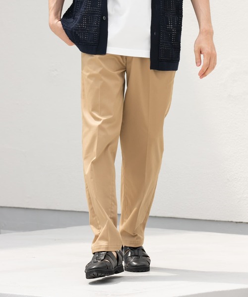 新品 大人気！春夏 AOURE ブラウン タックチノパン　Lサイズ 1点のみ！！ 楽天市場】ピーチスキンエッグタックパンツ(大きいサイズ