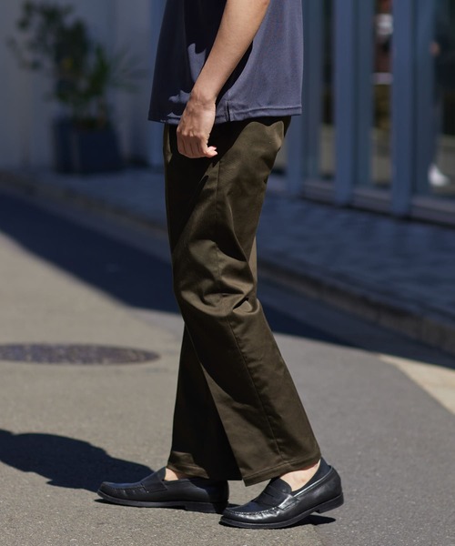 新品 大人気！春夏 AOURE ブラウン タックチノパン　Lサイズ 1点のみ！！ 楽天市場】ピーチスキンエッグタックパンツ(大きいサイズ