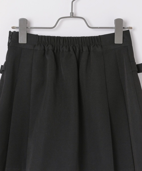 Heather（ヘザー）の「サイドベルトプリーツスカート　105079（スカート・レディース・グレー/ブラック/グレー系その他・S/M）」の10枚目の写真