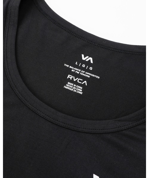 【セール】RVCA SPORT メンズ SPORT VENT SL ラッシュガード 【2024年春夏モデル】/ルーカワンポイントブランドロゴベーシックタンクトップ（タンクトップ）｜RVCA（ルーカ）