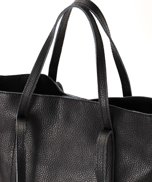 LAURA DI MAGGIO(ローラディマッジオ)の「(LAURA DI MAGGIO)レザートートバッグ(トートバッグ・レディース・ブラウン/ブラック・FREE)」の9枚目の写真