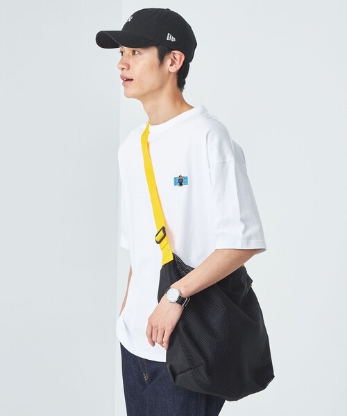 JULY NINE（ジュライナイン）の「【別注】＜JULY NINE×green label relaxing＞シークエル ショルダーバッグ（ショルダーバッグ・メンズ・ホワイト/ベージュ/オレンジ/ブラック・FREE）」の2枚目の写真