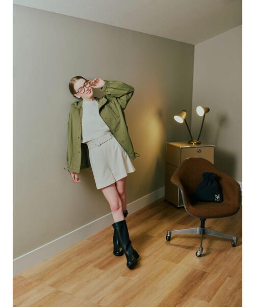 To b. by agnes b.（トゥービーバイアニエスベー）の「WV85 SAC パフィードロウストリング2WAYバッグ（トートバッグ・レディース・ブラック・FREE）」の14枚目の写真