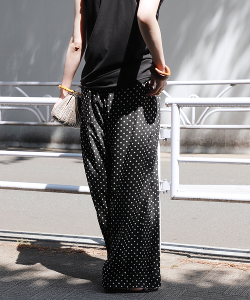 ドットワイドパンツ（その他パンツ）｜VERMEIL par iena