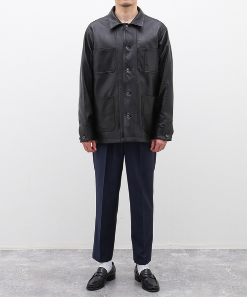 Schott / ショット】LAMB LEATHER COVERALL JACKET（ライダース