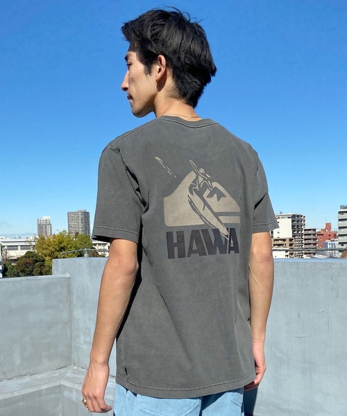 Quiksilver(クイックシルバー)の「QUIKSILVER/クイックシルバー ポケットTシャツ 半袖 ポケT バックプリント クルーネック レギュラーフィット ピグメント加工 QST242006(Tシャツ/カットソー・メンズ・ブルー/チャコール/ホワイト・M/L)」の13枚目の写真