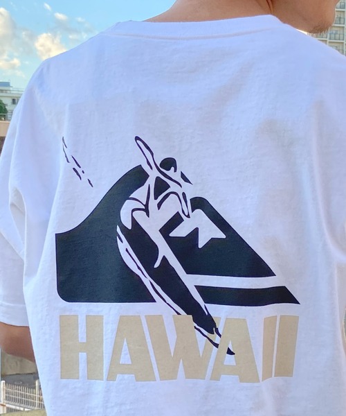 Quiksilver(クイックシルバー)の「QUIKSILVER/クイックシルバー ポケットTシャツ 半袖 ポケT バックプリント クルーネック レギュラーフィット ピグメント加工 QST242006(Tシャツ/カットソー・メンズ・ブルー/チャコール/ホワイト・M/L)」の11枚目の写真