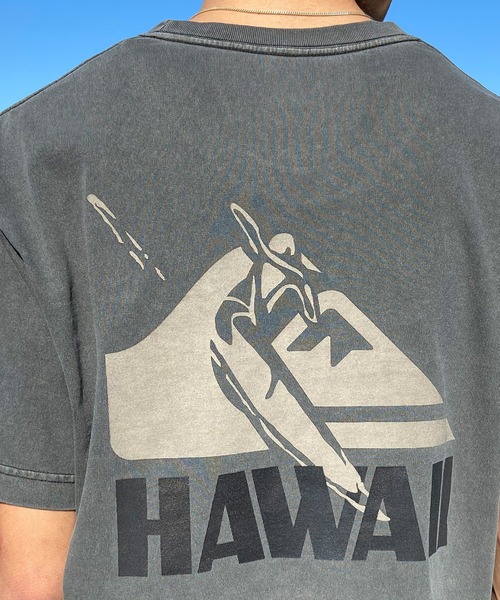 Quiksilver(クイックシルバー)の「QUIKSILVER/クイックシルバー ポケットTシャツ 半袖 ポケT バックプリント クルーネック レギュラーフィット ピグメント加工 QST242006(Tシャツ/カットソー・メンズ・ブルー/チャコール/ホワイト・M/L)」の19枚目の写真