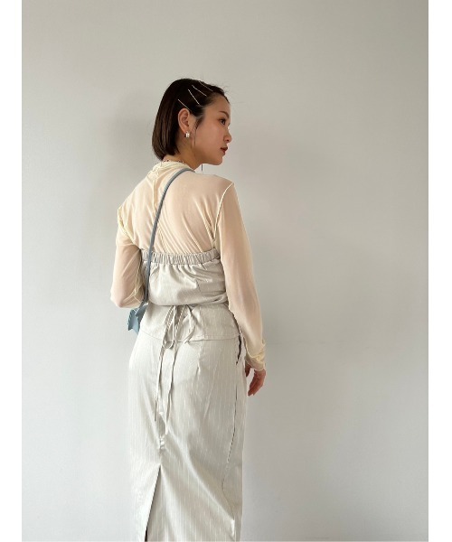 DRWCYS（ドロシーズ）の「フロントジップビスチェ（その他トップス・レディース・ブラック/ベージュ系その他・FREE）」の5枚目の写真