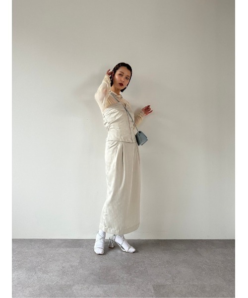 DRWCYS（ドロシーズ）の「フロントジップビスチェ（その他トップス・レディース・ブラック/ベージュ系その他・FREE）」の8枚目の写真