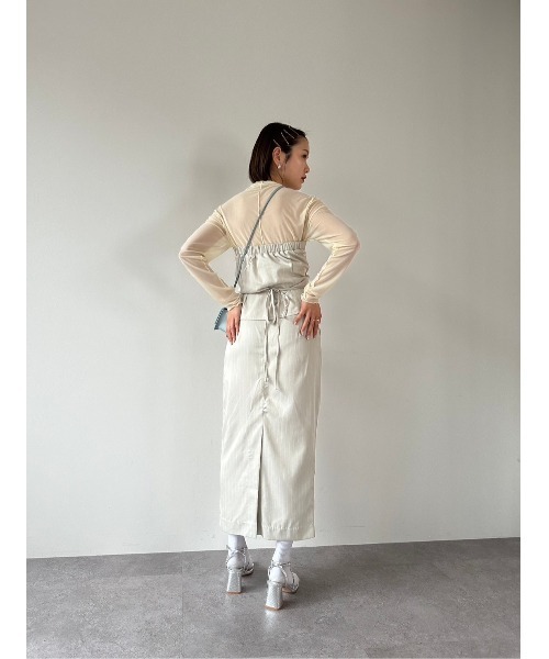 DRWCYS（ドロシーズ）の「フロントジップビスチェ（その他トップス・レディース・ブラック/ベージュ系その他・FREE）」の9枚目の写真