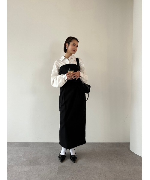 DRWCYS（ドロシーズ）の「フロントジップビスチェ（その他トップス・レディース・ブラック/ベージュ系その他・FREE）」の12枚目の写真