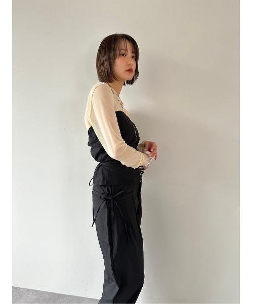 DRWCYS（ドロシーズ）の「フロントジップビスチェ（その他トップス・レディース・ブラック/ベージュ系その他・FREE）」の17枚目の写真