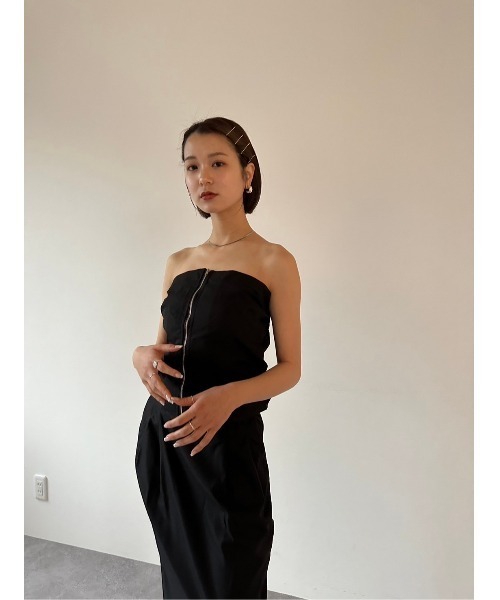 DRWCYS（ドロシーズ）の「フロントジップビスチェ（その他トップス・レディース・ブラック/ベージュ系その他・FREE）」の18枚目の写真