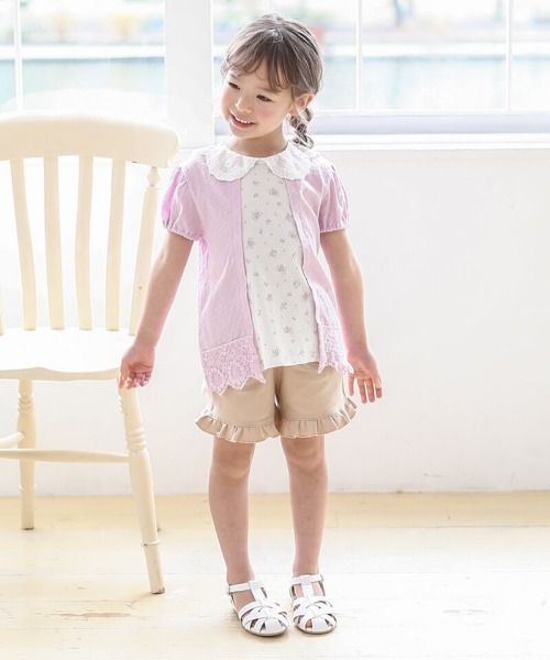 トップス TenTekeTen Biquette Club カーデ風プルオーバー（Tシャツ/カットソー）｜Biquette