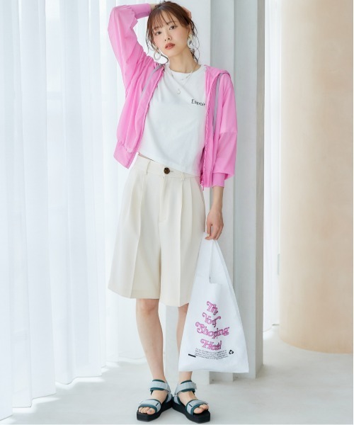 miclat（ミクラ）の「大きいサイズ　シアードルマンパーカー　miclat（パーカー・レディース・ネイビー/ピンク・L/LL/3L/4L/5L）」の12枚目の写真